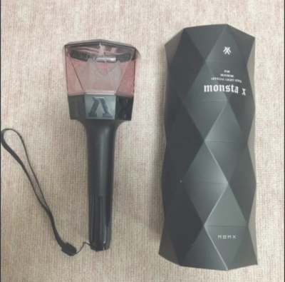 Used MONSTA X Official Light Stick Ver.1 Pen Light Monbebe K-POP