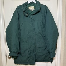 Vintage Eddie Bauer Gore-Tex Goose Down Quilted Lined Parka Jacket Womens Large