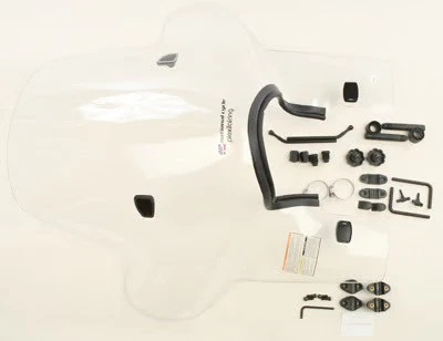 National Cycle Plexifairing 3 Windshield - 23in. H x 29 3/4in. W Motorcycle - Image 2 of 4