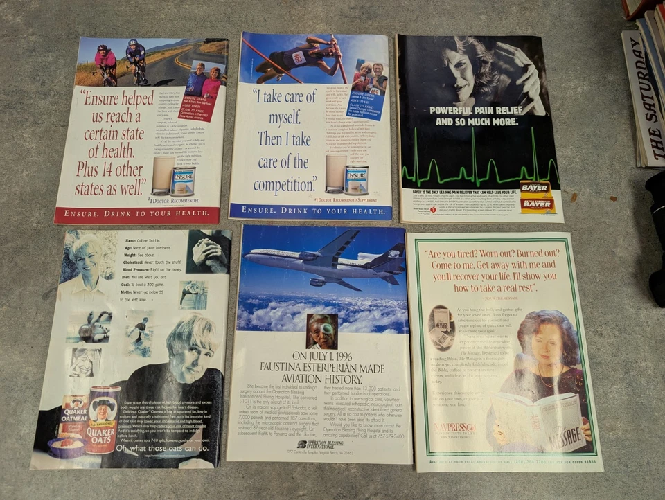 1997 Saturday Evening Post LOT 6 issues Xmas, Larry King, Norman Rockwell - Image 2 of 2