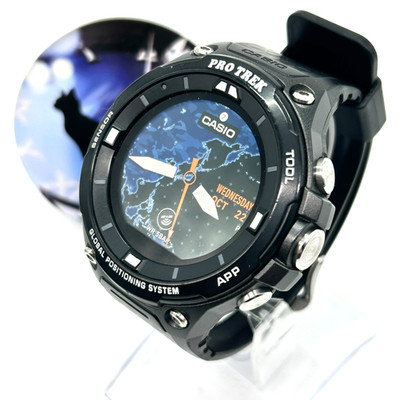 Casio WSD-F20-BK PRO TREK Smart Black Men GPS Smart Outdoor Watch