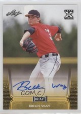 2020 Leaf Draft Auto Gold Beck Way #BA-BW1 Auto 13rw