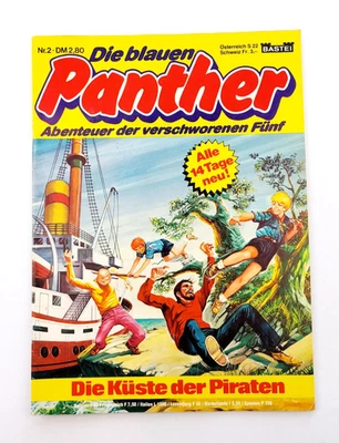 Bastei Abenteuer Comic - Die blauen Panther Nr. 2 / Z1-2 - Bild 1 von 4