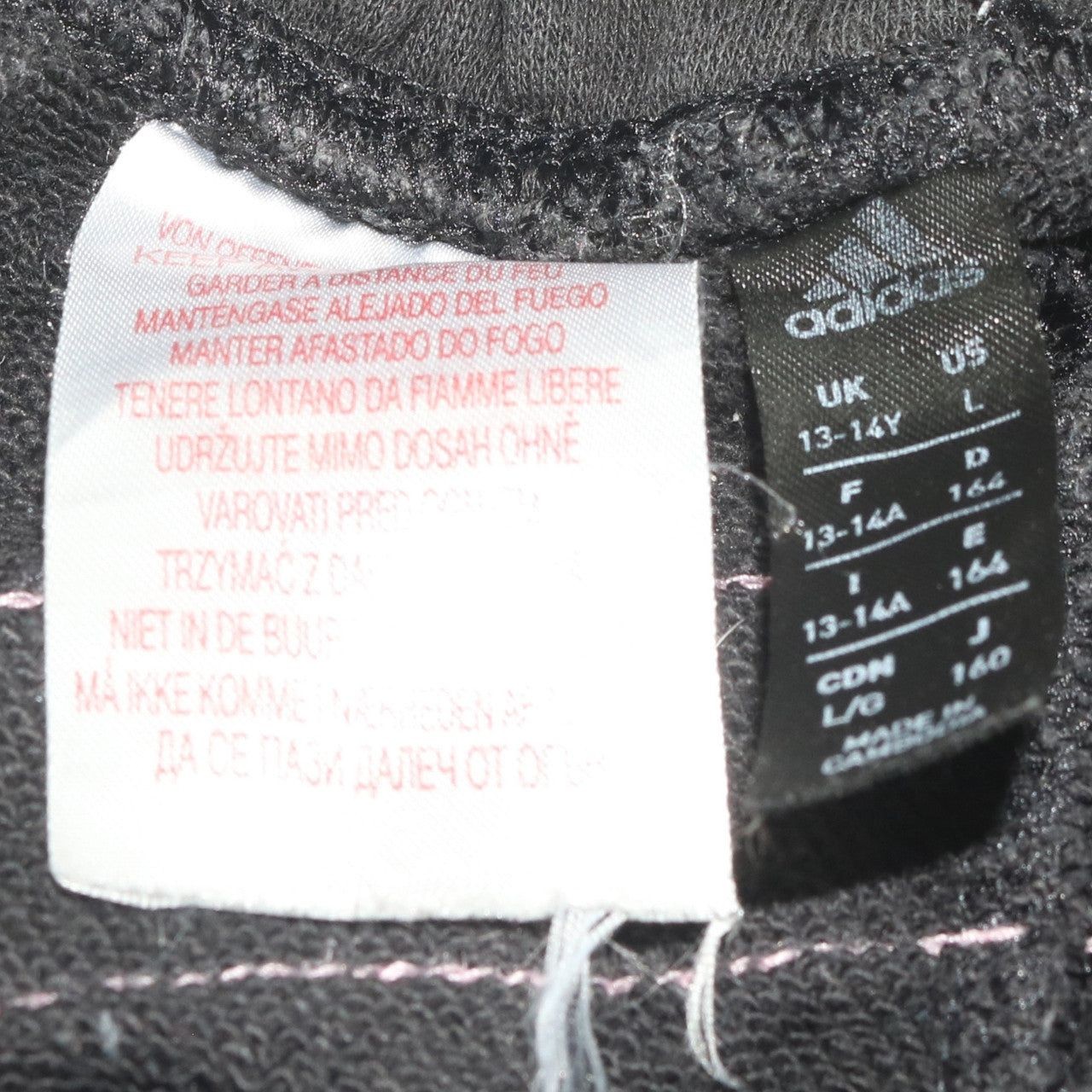 Adidas Black Trousers Womens L image 6