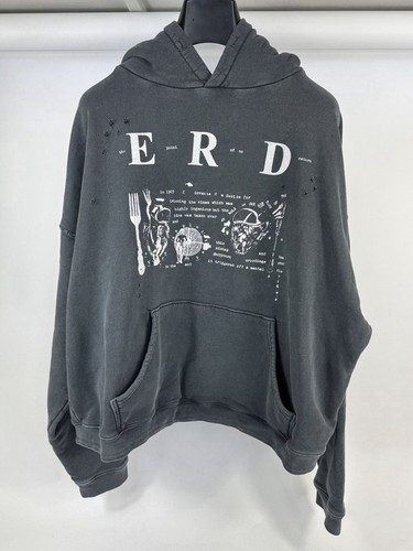 Enfants Riches Deprimes - My Role In The War Charcoal Hoodie Size:L