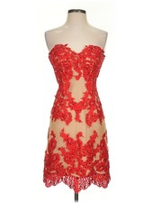 Sherri Hill Women Red Cocktail Dress 2
