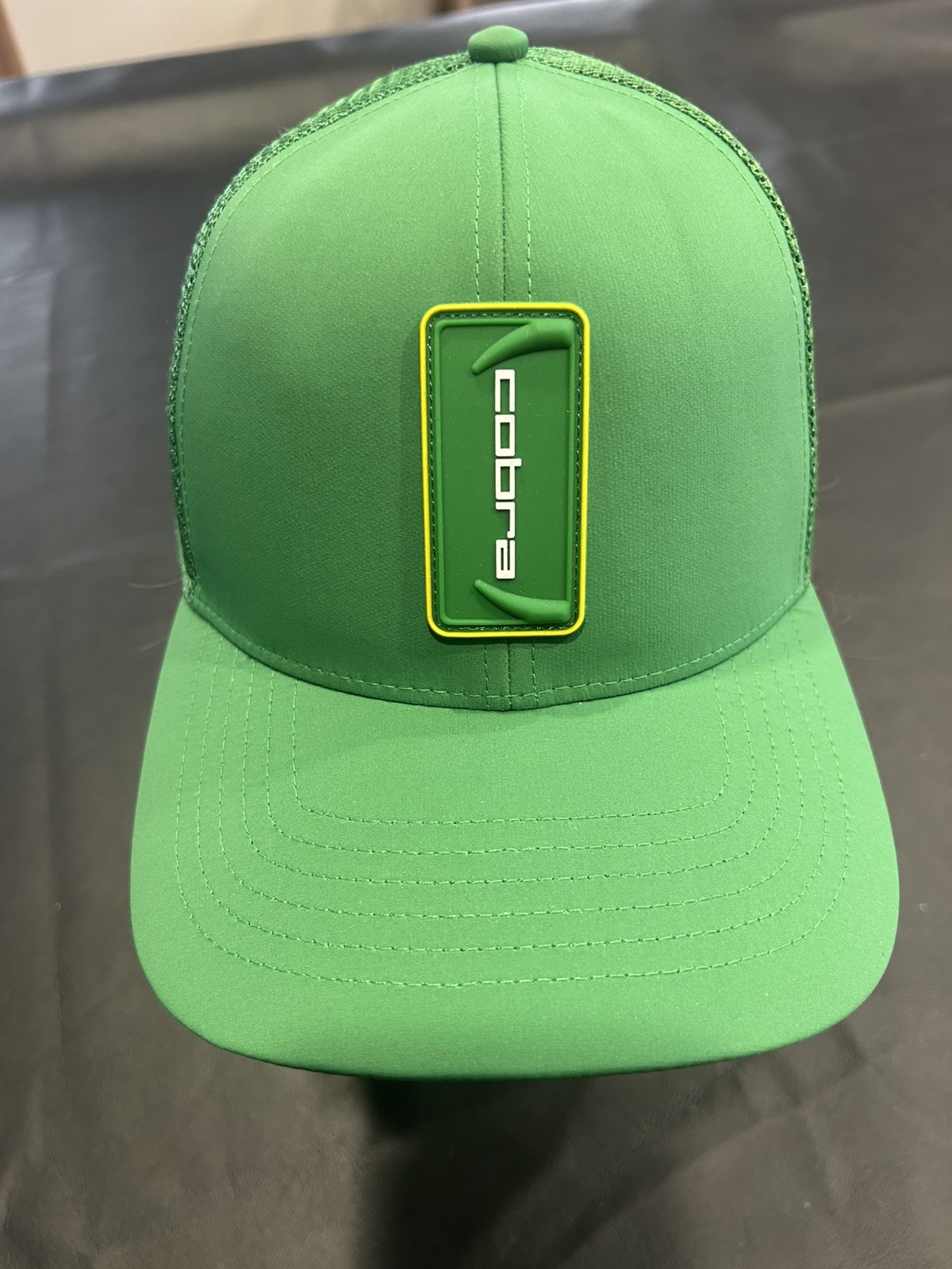 NEW Cobra Strike Trucker Green/Yellow Adjustable Snapback Golf Hat/Cap