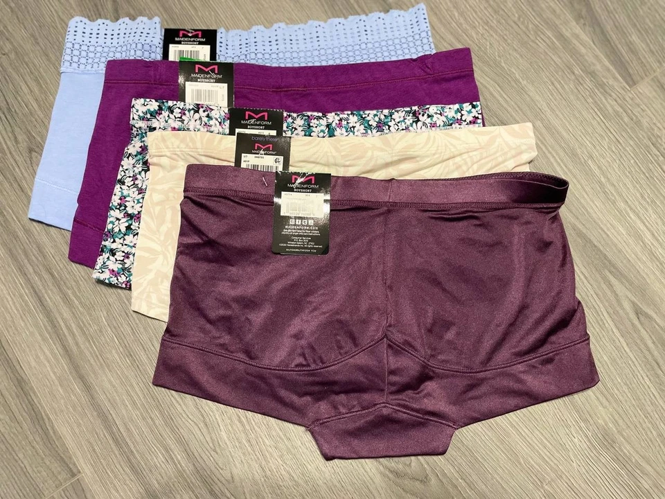 Pantalones Cortos, Bragas Multicolor Maidenform Fits Like A Dream Nuevos Foto 3 de 4