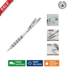 Refillable 0.5mm Mechanical Pencil with Stylish Metallic Finish - GraphGear 1000