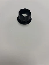 Honeywell HDCO Black Metal Control Knob – ¼” Shaft Fit, Industrial Rotary Dial