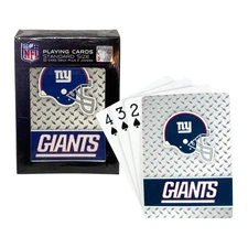 New York Giants NFL Diamond Plate Playing Cards