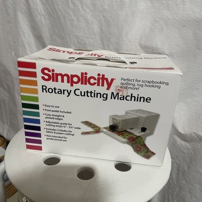 Simplicity Rotary Cutting Machine 881950 Crafting Easier Adjustable