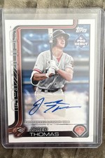2025 Topps Pro Debut - Jared Thomas #PD-27 Autographs (AU, RC)