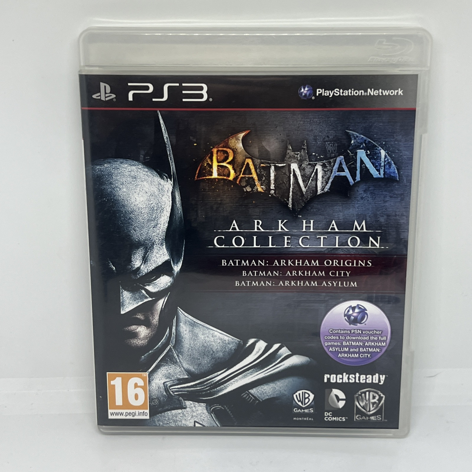 BATMAN ARKHAM COLLECTION (2013) Sony Playstation 3 PS3 Videogame DC RARE