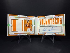 2023 National Treasures Hendon Hooker Booklet RPA Die Cut /25 #CMSB-HEH