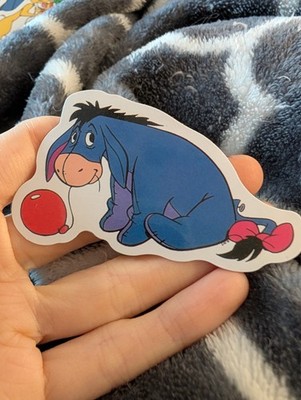Winnie the Pooh Sticker | Whimsical Cartoon Vinyl, Eeyore