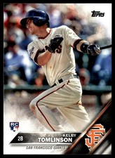 2016 Topps Kelby Tomlinson Rookie San Francisco Giants #322