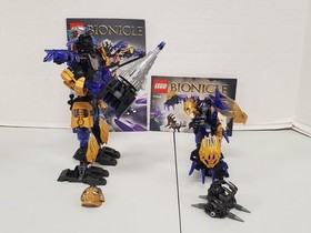 LEGO Bionicle 71309 Onua Uniter of Earth w/ Terak Creature 71304 w/ Manuals