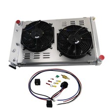 4 Row Aluminum Radiator for 1970-1987 Chevy GMC C/K/G Series Pickup Radiator,...