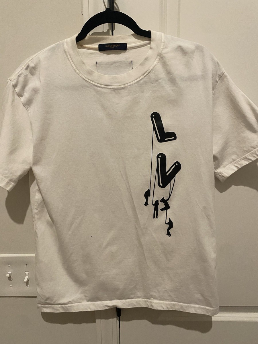 LOUIS VUITTON x VIRGIL ABLOHFloating Logo Deconstructed T Shirt