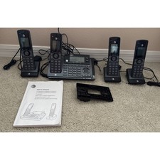 AT T 5-Handset Connect to Cell Phone Answering System with Call Blocker CLP99587