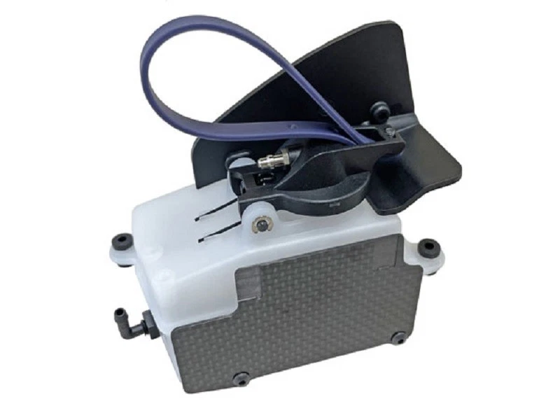 Plaque de protection de réservoir en fibre de carbone Mugen E2829 - Photo 2/4