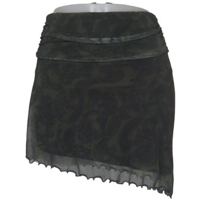 Rita Ora x Primark, Rock, Größe: XS, Grün, Elasthan/Polyester, Paisley #tZa