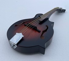 F Style Wshburn 8 Strings Mandolin Guitar Solid Mahogany Top Back&Sides Matt