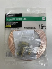 Everbilt 7251-15-14-KIT-EB 1/4 in. x 15 ft. Copper Icemaker Installation Kit