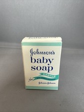 Vintage Johnson's Baby Soap Castile Bar With Hexachloroph New In Box And Wrapper