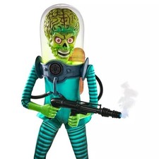 Spirit Halloween 6.5 Ft Martian Warrior Animatronic Mars Attacks Sold As Is.
