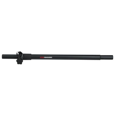 Gator Frameworks Standard Subwoofer/Speaker Deluxe Speaker Sub Pole, Black 