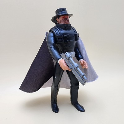 THE SHADOW (Vintage 1994) Transforming LAMONT CRANSTON Snap-On Armor 5'' Figure