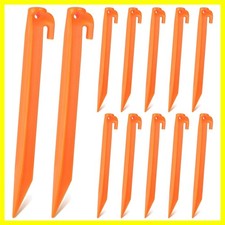 9 Inch Plastic Inflatable Stakes Tent Stakes Replacement Yard Inflatable Acce...