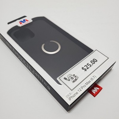 MYBAT Black Phone Case Apple iPhone 12 Pro/Max 6.7 New in Open Box 