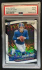 2025 Panini Prizm Jaxson Dart RC White Disco Rookie #332 Giants PSA 9