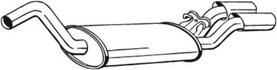 Endschalldämpfer Nachschalldämpfer BOSAL 105-127 für AUDI 89 8G7 B3 8B3