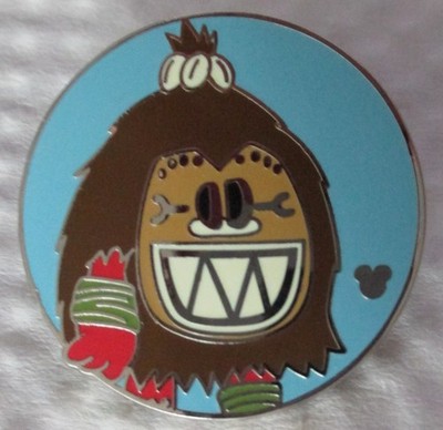 DISNEY - DLR KAKAMORA Peaceful Pin, 2018 Hidden Mickey, Wave B, Set 4