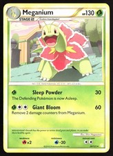 Pokemon Meganium HeartGold SoulSilver 26/123 LP on eBay