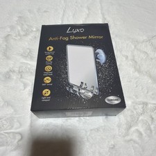 Luxo Shower Mirror, Shower Mirror fogless for Shaving with a Removable Razor ...