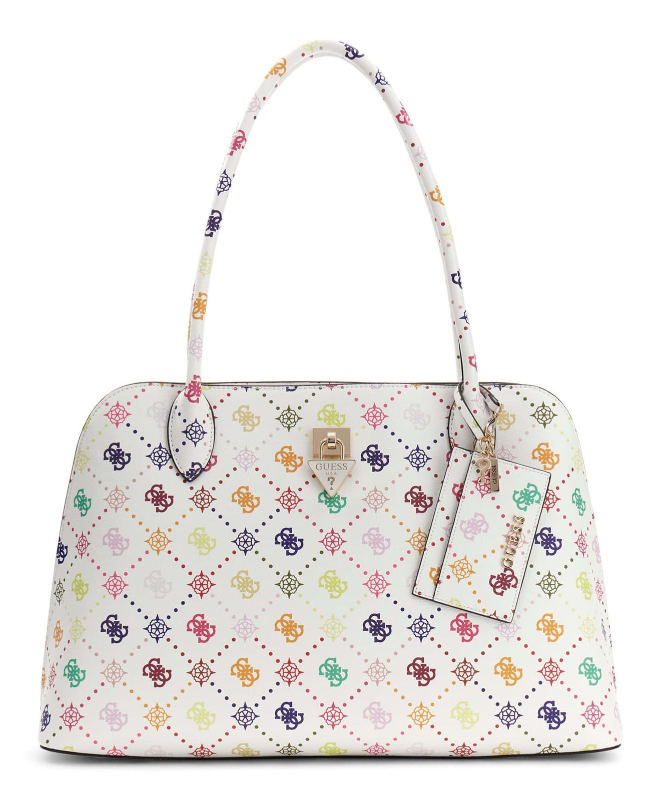 GUESS shoulder bag Patsie Tote Multi Logo