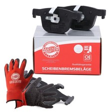 Bremsbeläge + Handschuhe hinten für BMW 3 (F30 F80 F34 F31), 4 (F32 F36 F82 F33)