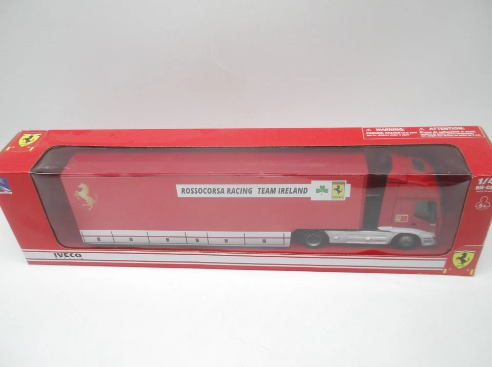 1/43 Challenge Ferrari Assistance Rosso Corsa Racing Team Ireland IVECO Stralis - Photo 2/4