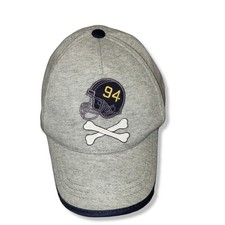 NWT Gymboree baseball cap gray fleece material kids size 5-7.