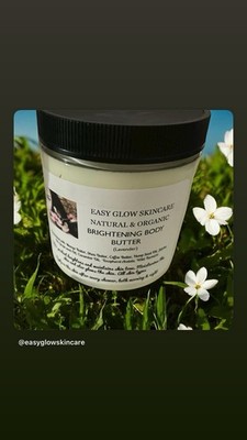 Lavender Skin Brightening Butter for Dark Spots Body Glow with Vitamin C - 8oz
