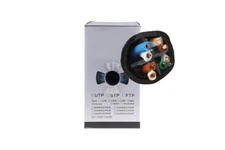 Cat6 Ethernet Cable, 1000' Pull Box, 550MHZ UTP, Blue - Lifetime Warranty