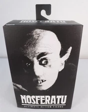 NECA Nosferatu Ultimate Count Orlok Black and White 7" Figure New Distressed Box