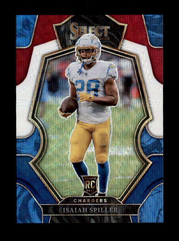ISAIAH SPILLER 2022 PANINI SELECT #157 ROOKIE TRI-COLOR PRIZM RC #178/199 BD6563