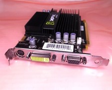 PCIe x16 nVIDIA XFX GF8500GT 500M 512MB DDR2 TV DVI VGA DVI Video Card 040424 