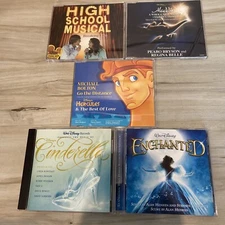 DISNEY 5 CD LOT 3 Imports A Whole New World (Aladdin's Theme) Go The Distance